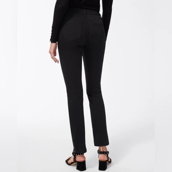 Chico’s So Slimming Girlfriend Straight Leg Black Jean - Picture 3 of 10